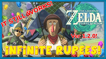 ToTK 1.2.0 Super EASY and FAST Max RUPEES in SECONDS!! Infinite Money in Tears of The Kingdom!