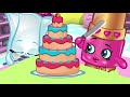 Shopkins | Cutting the Cake | Cute Cartoons | Full Episodes | Videos For Kids