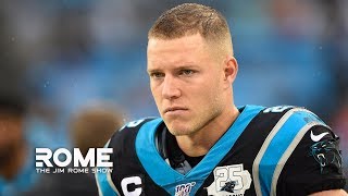 Christian McCaffrey Is The Highest Paid Running Back In The NFL | The Jim Rome Show