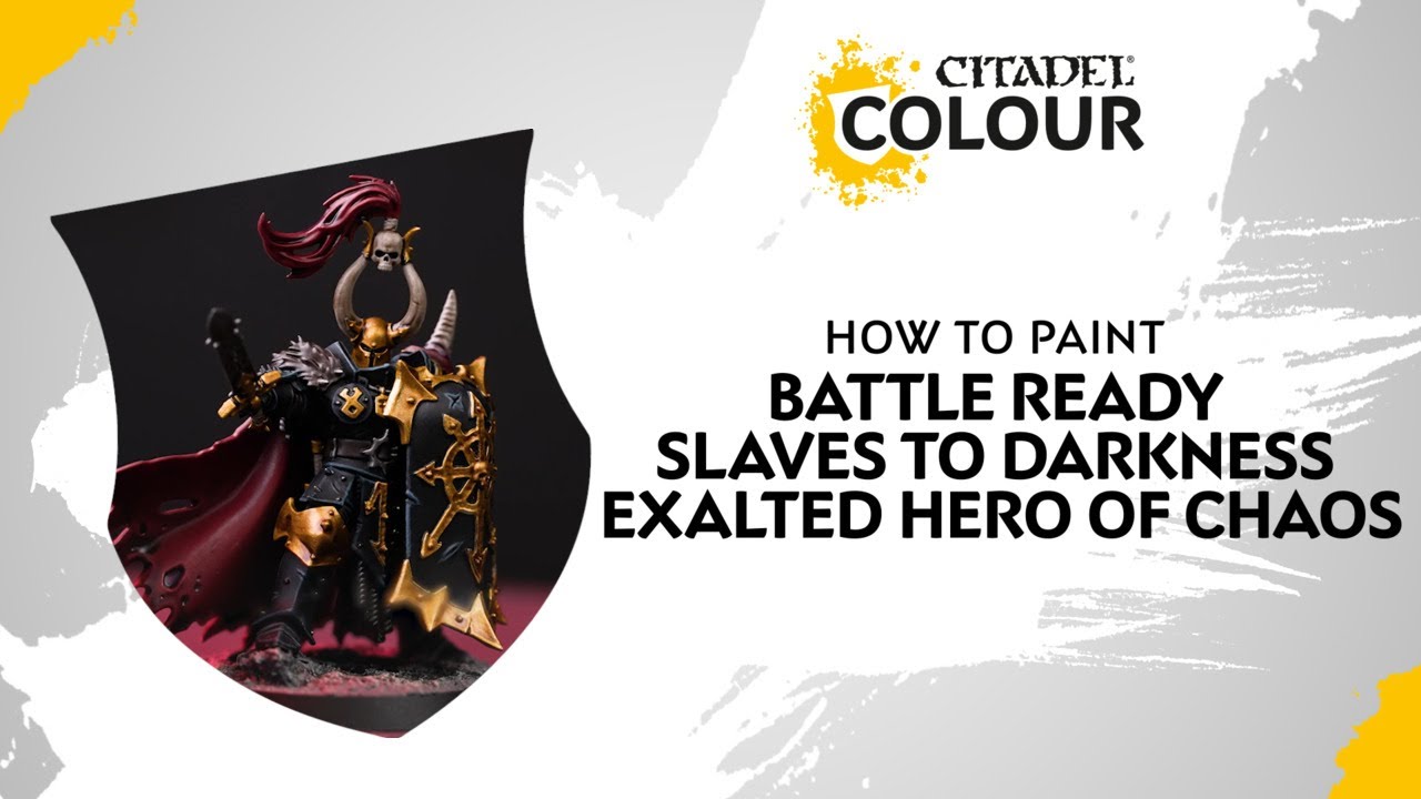 How To Paint: Battle Ready Exalted Hero of Chaos - YouTube