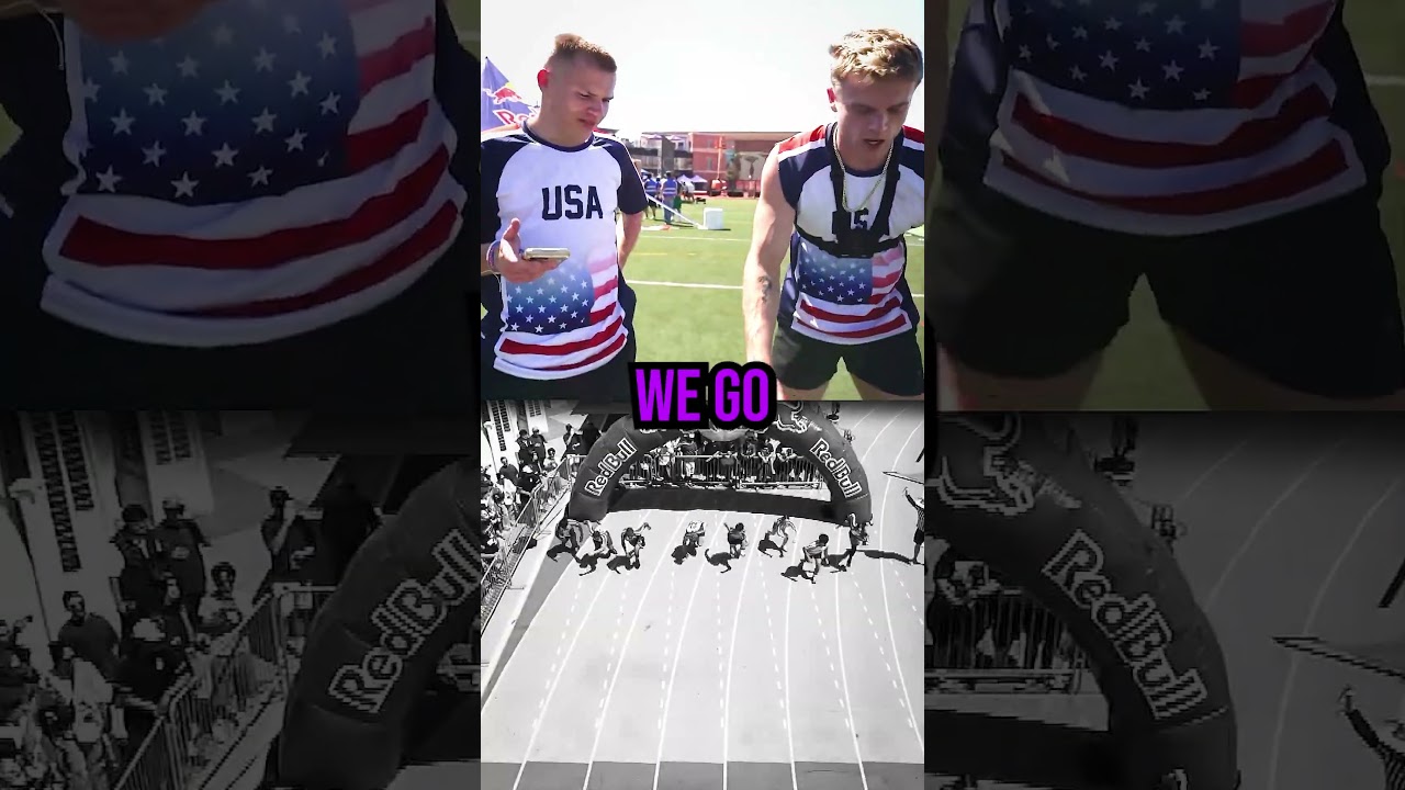 Joe Bart Runs In Ludwigs 100M Dash 😠