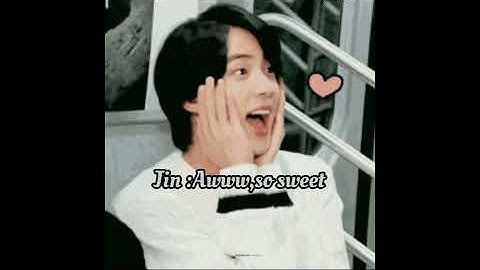"when you hug them while sleeping" bts short reaction imagine 💗🙈
