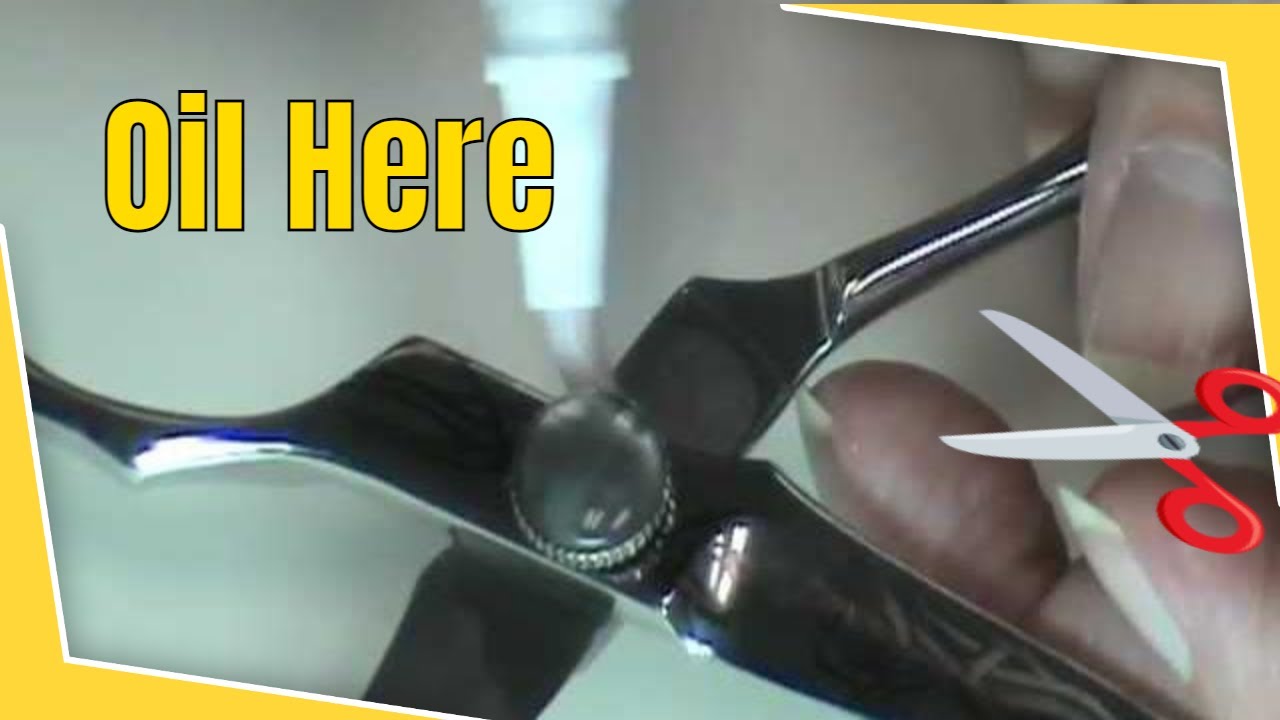 How to Oil Scissors YouTube