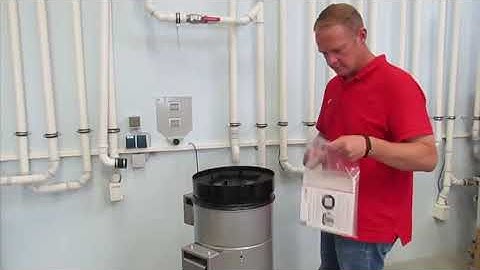 How to Install and Change a HEPA13 Filter into a BVC Central Vacuum Cleaner