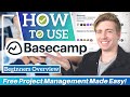 HOW TO USE BASECAMP | Project Management Made Easy! (Basecamp Tutorial)