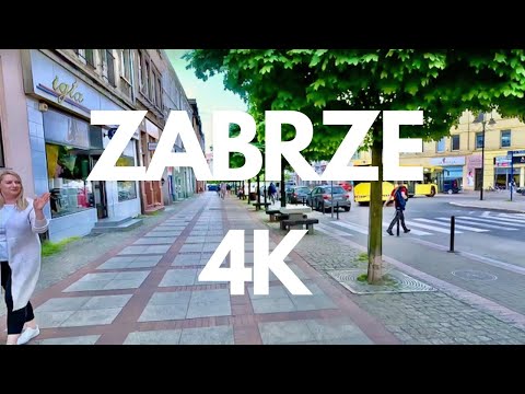 4K Walk through Zabrze 2023: A city full of discoveries awaits!