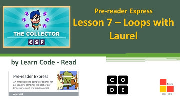 Coding for Kids | code.org | Pre-reader Express (2020) – Lesson 7 | Loops with Laurel
