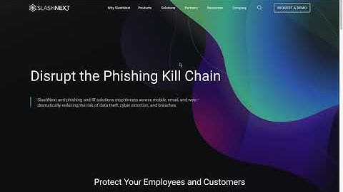 SlashNext Phishing IR Commands Demo