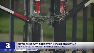 The latest: Police arrest fifth suspected related to shooting outside VSU