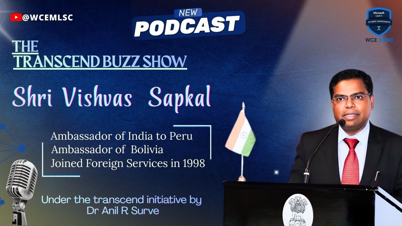 From Walchand to World Diplomacy | Covering Inspiring IFS Journey of Sir Shri Vishwas Sapkal