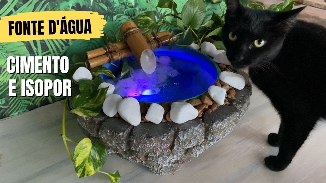 Посмотрите, что я сделал с деревом, гвоздями, пенополистиролом и цементом.