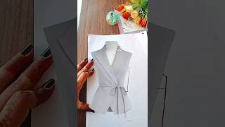 Jacket coat pattern 💫 #virelvideo #reels #finishing #short #chorme #explain #designideas #sewing