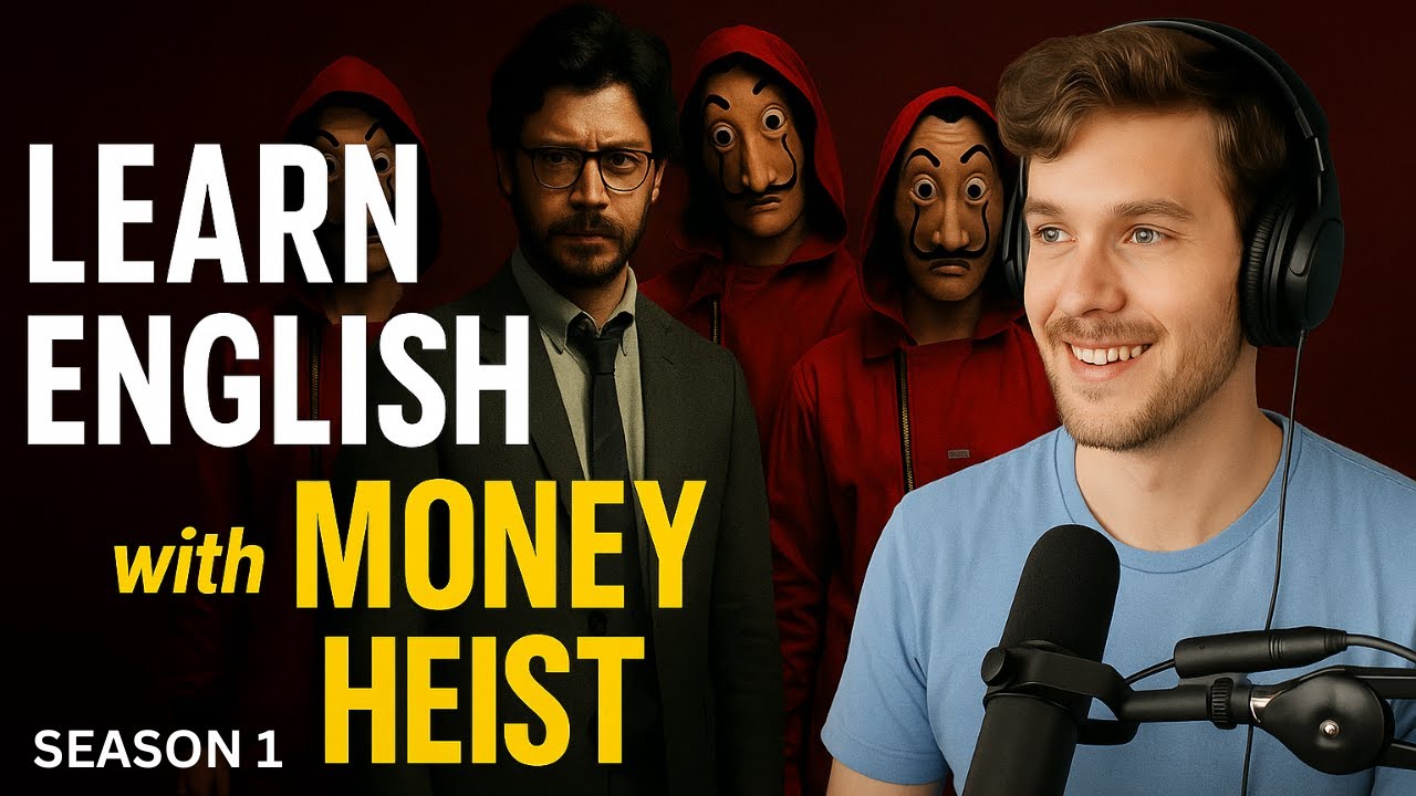 Learn English with Money Heist Season 1 Full Story Explained