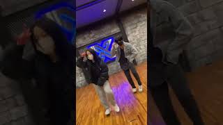 Dancing to BTS at a YG Dance Studio