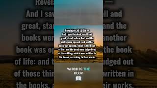 Revelation 20:11-12: The Great White Throne Judgment Explained #shorts