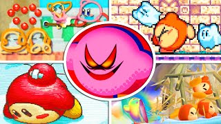Evolution of Kirby Killing Peaceful Waddle Dees (1992-2022 | 33 Games)