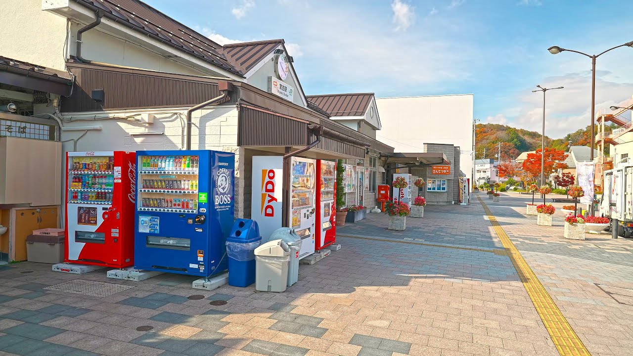 Япония - улочки, кошки и море города Мияко・4K HDR