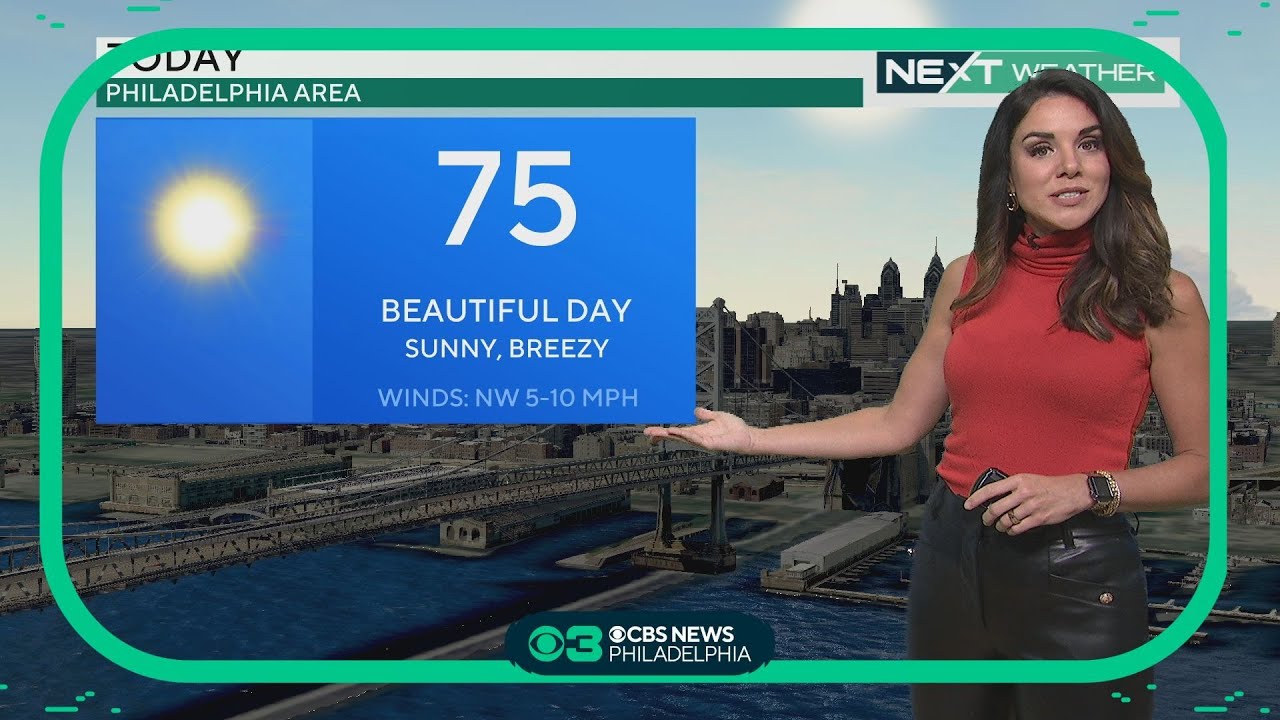 NEXT Weather: 4 straight days of beautiful weather - YouTube