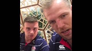 James Haskell chats to George Ford