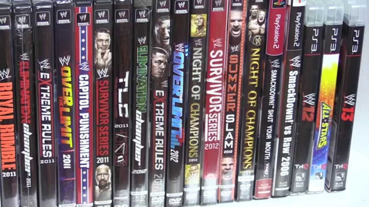 WWE DVD Collection 2015 - YouTube