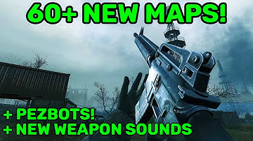 Call of Duty 4: Modern Warfare - NEW MAPS & Weapon Sounds + Bots! (CoD4 Pezbot WARsound Mod)