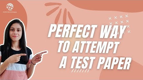 Perfect way to attempt a Test Paper #nimcet #nimcet2022