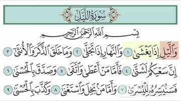 سورة الليل آية (20)