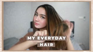 My Everyday Hair   Hair Care Routine ♡ | Ersya Aurelia