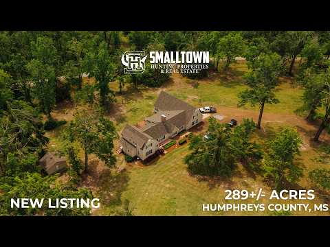 NEW LISTING | 289+/- ACRES HUMPHREYS COUNTY, MS