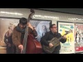 Whistling Buskers perform All of Me in NYC Subway.