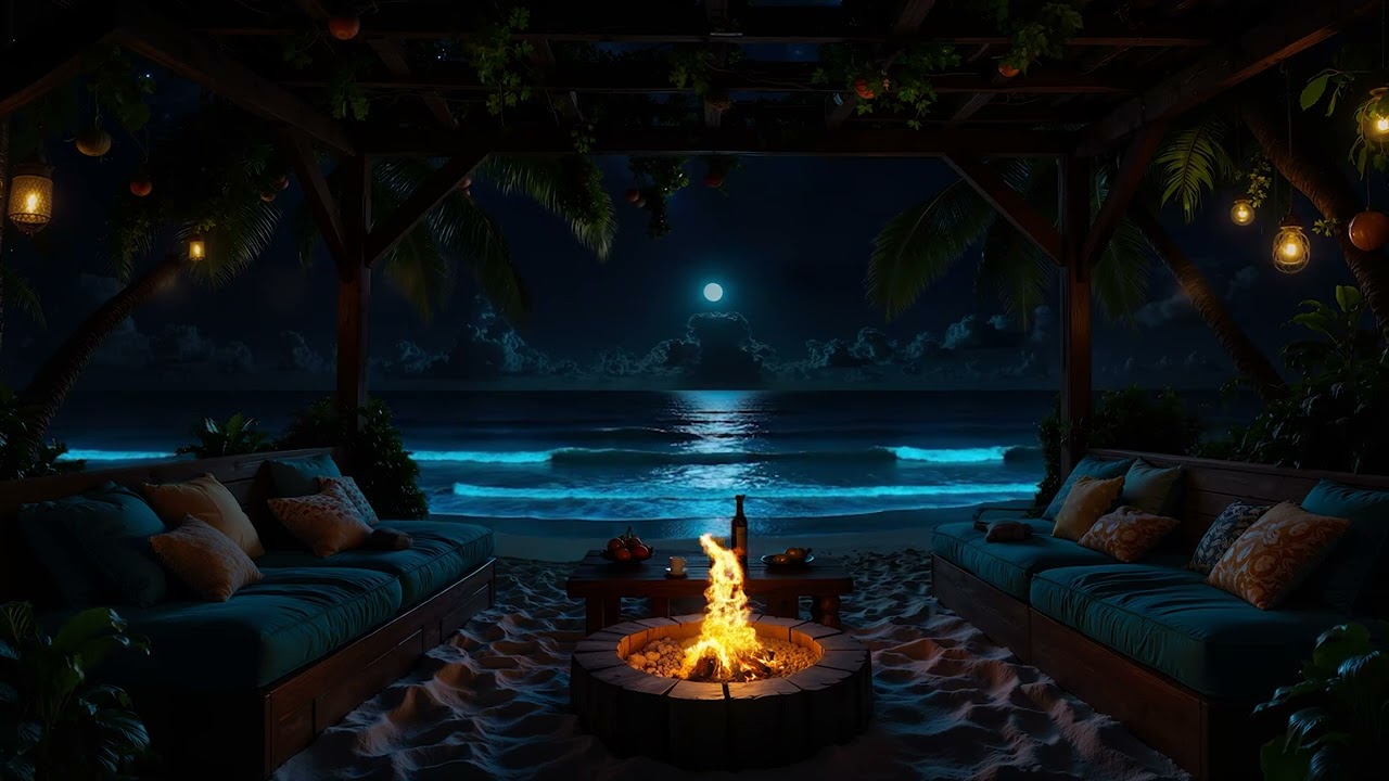 Спокойный, Глубокий, Целебный Сон (Без Рекламы) | Фортепиано И Звуки Океанских Волн Для Снятия Ст...