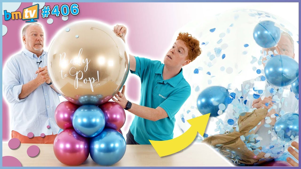 Как создать эффектный дизайн, раскрывающий пол будущего ребёнка | С Джейкобом Мегрэмом — BMTV 406