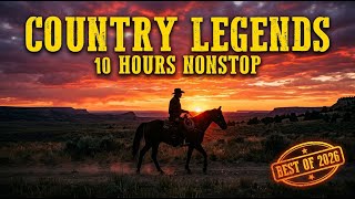 George Jones, Merle Haggard &amp; Lefty Frizzell – 10 Hours Hard Country Gold