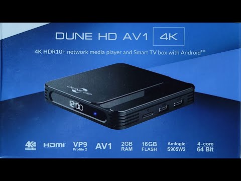 Видео: Обзор Dune HD AV1 4K