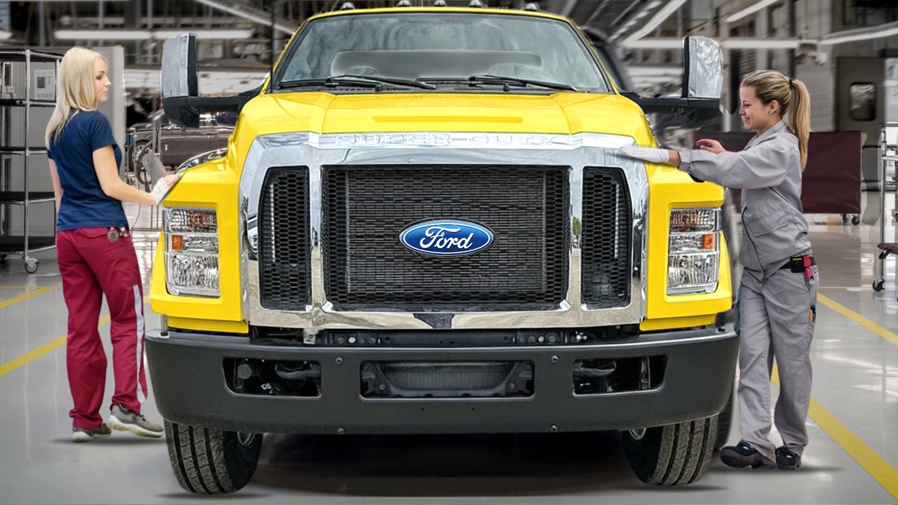 Inside Ford F-650 & F-750 US Factory – Manufacturing process from Start to Finish