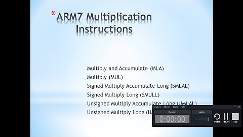 Lecture 9_Programming in Keil LPC2148 using Multiplication Instructions ARM7:  Solve an Equation