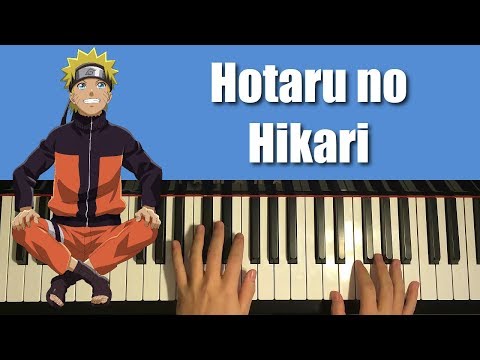 naruto-shippuden-op-5---hotaru-no-hikari-(piano-tutorial-lesson)