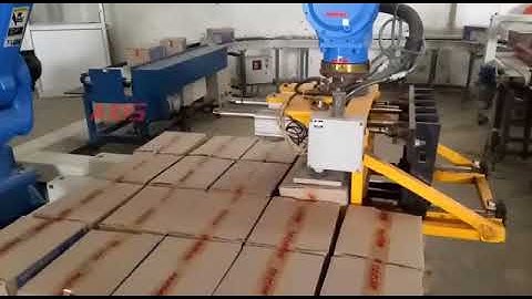 YASKAWA ROBOT HANDLING APPLICATION-AXIS PELLETIZING