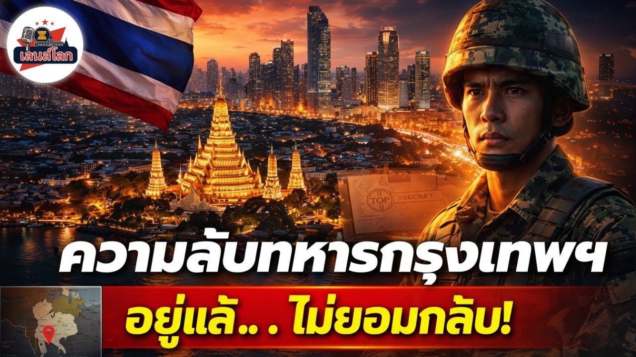 ทหาร กับความลับกรุงเทพฯ: ทำไมคนทั่วโลกอยู่แล้วไม่ยอมกลับ?