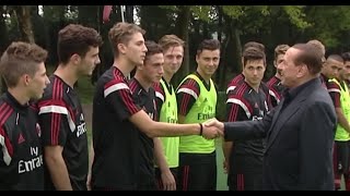 Berlusconi incontra i giovani | AC Milan Youth Official