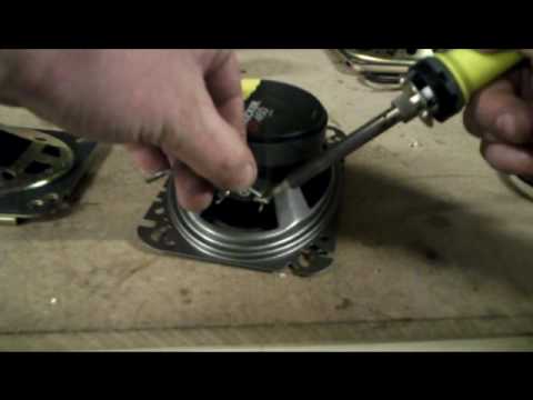 How to replace car door speakers. (Pontiac Example) - YouTube