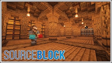 SourceBlock: Episode 18 - NEW UNDERGROUND STORAGE!!! [Minecraft 1.14 Survival Multiplayer]