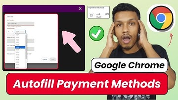 How to enable autofill payment methods in google chrome | autofill settings