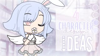 4 character design ideas (Gacha life) - watch in the highest quality