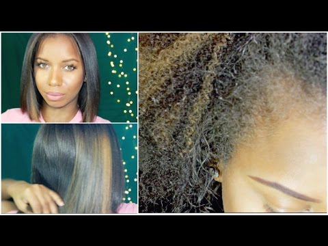 Video Kinky Curly to Straight Tutorial ♥ liacharisma - youtube