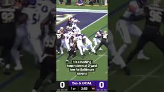 It’s rushed touchdown for