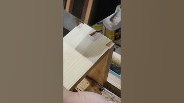 Sending the dovetails home! #woodworking #satisfying #dovetails