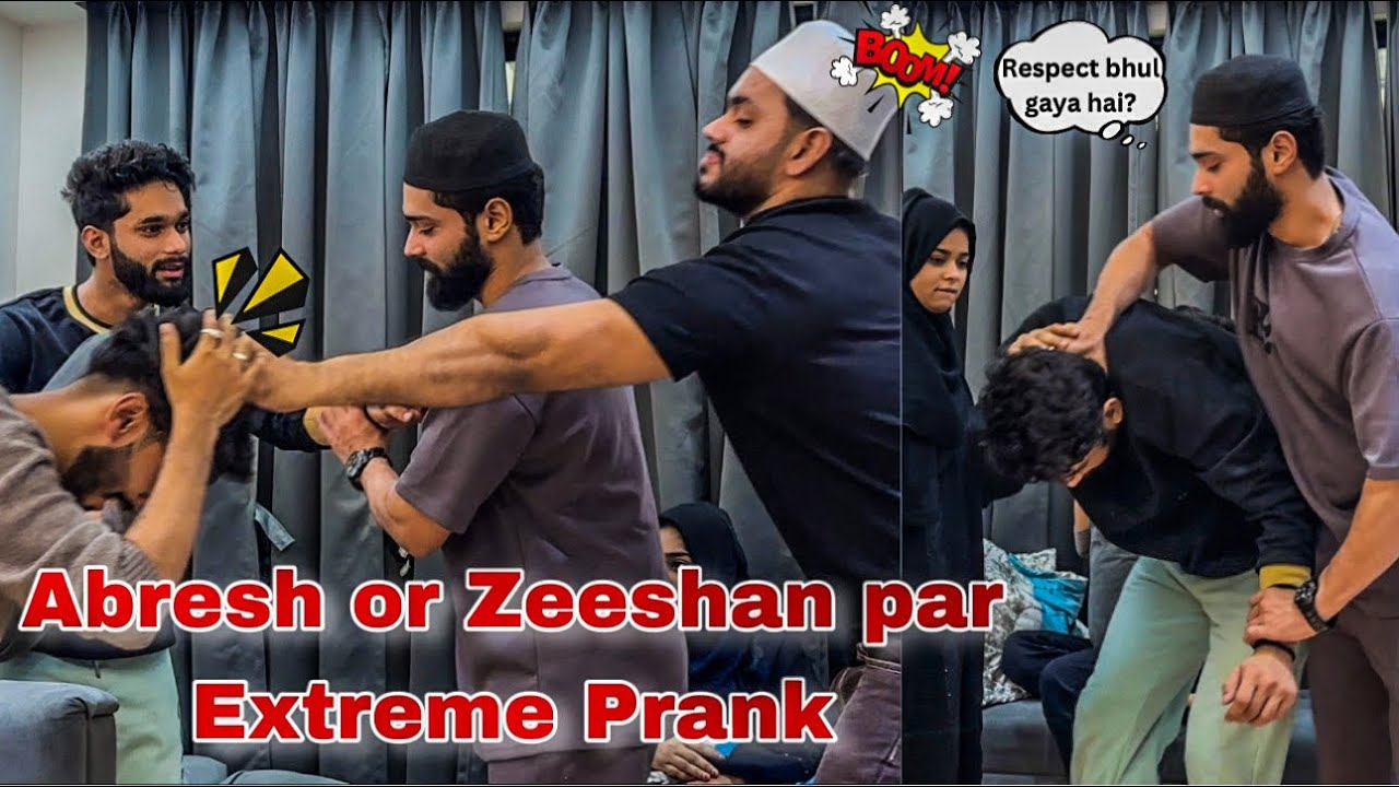 Calling our brothers with their names😱| Prank On Abresh & Zeeshan | AALTU FALTU |