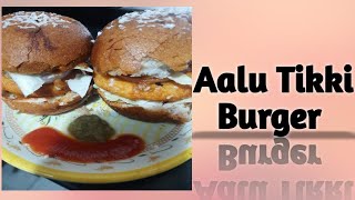 Aalu Tikki Burger | आलू टिक्की बर्गर | Cook With Neeti|