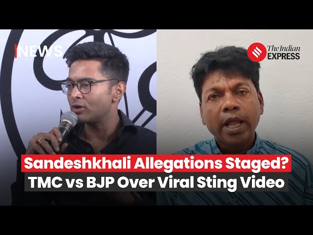 Sandeshkhali News: Viral Video Claims Sandeshkhali Rape Allegations Staged, BJP Calls It Doctored class=